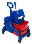Mopwagen Nick 2x25 liter zonder pers